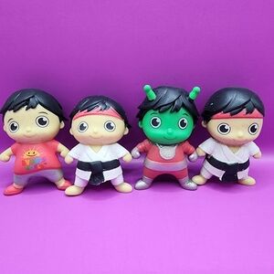 4 Ryan's World Squishy Mini Figures Squish Lot